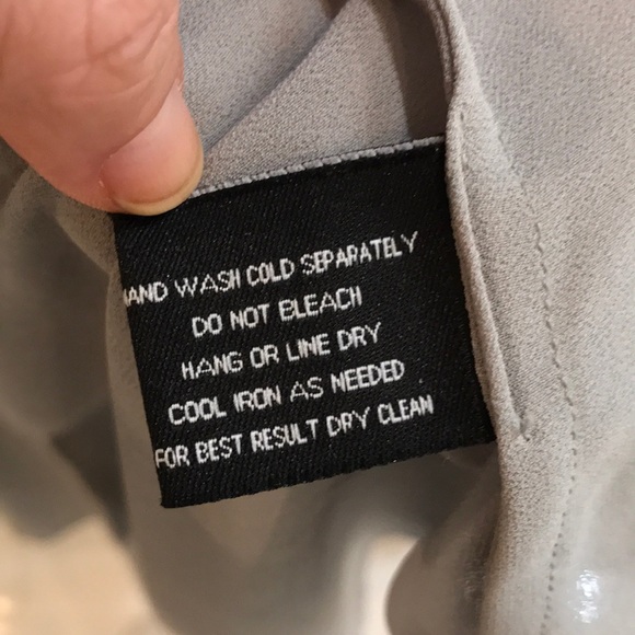 Grey hi low blouse - Picture 6 of 6